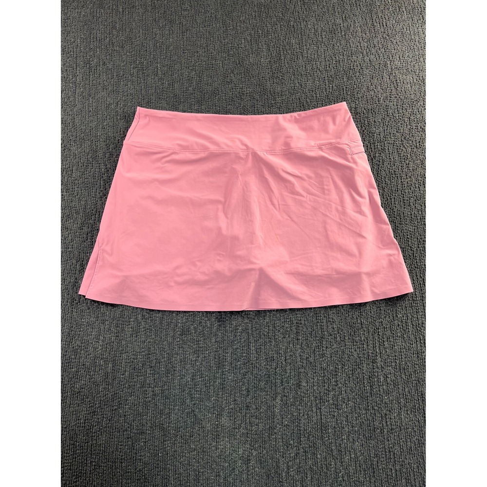 Greyson Womens Pink Golf Skort Athletic Skirt Built-in Shorts Size L RN155950